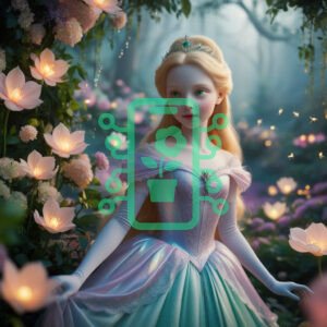 Enchanting Fairy Princess in a Magical Forest