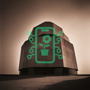 Monolithic Architecture in Dramatic Lighting
