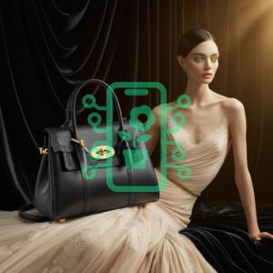 Elegant Evening Look with Luxury Handbag