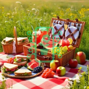 Perfect Summer Picnic in the Countryside