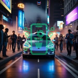 Autonomous Self-Driving Car in a Futuristic City