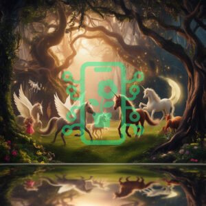 Magical Unicorns in an Enchanted Forest