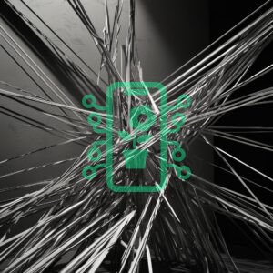 Dynamic Tension: Intricate Abstract Structure