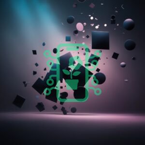 Floating Geometry: Abstract Shapes in Motion
