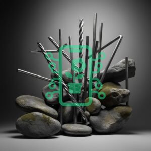 Balance of Strength: Metal and Stone Harmony