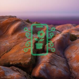 Textured Earth: Close-Up of Majestic Rock Formations