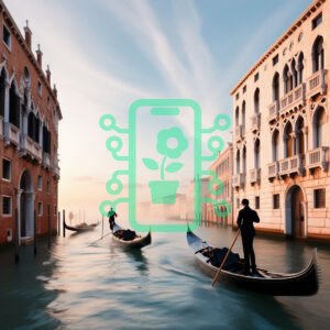 Peaceful Gondola Ride Through the Canals of Venice